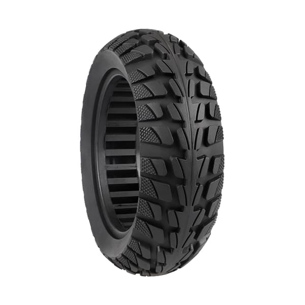 Massivt däck 10x2.7-6.5 för elscooter, explosionssäkert, slanglöst, terräng, fram/bak