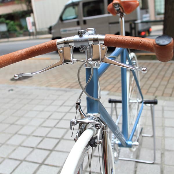 Par Guidonnet bremsegreb til cykler med buet styr, rustfrit stål, 22-24 mm