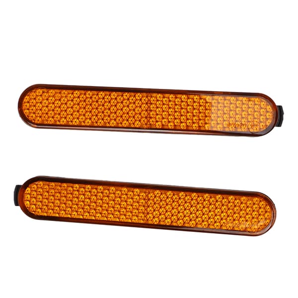 1 par refleksstriper for Xiaomi MI3 PRO2 elektrisk sparkesykkel - foran, bak, side, hjul - nattsikkerhet