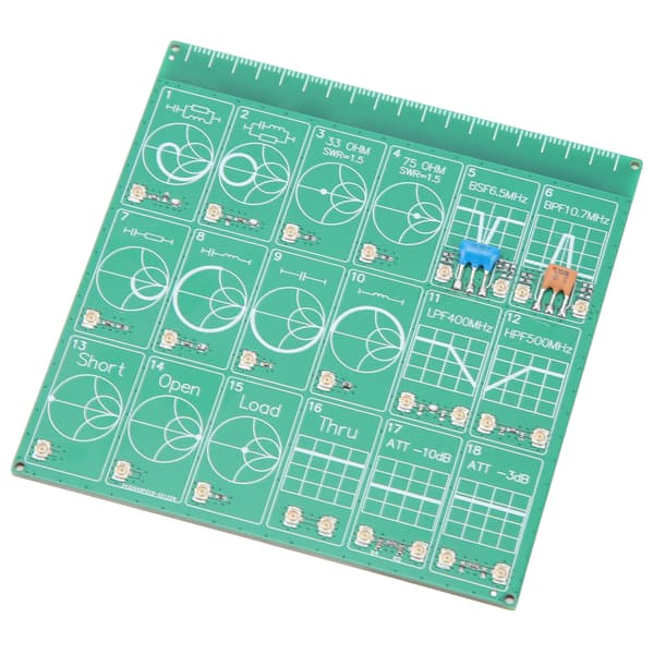 NanoVNA Vector Network Analyzer RF Frequency Test Board Demonstrationssats