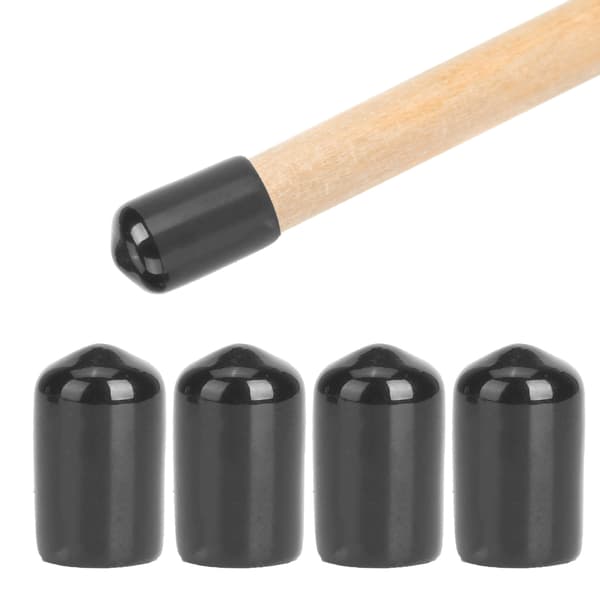 10 STK Holdbar Gummi Pool Kø Spids Beskytter 12mm