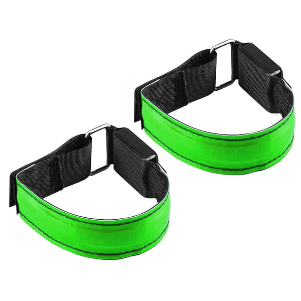 Uppladdningsbart USB LED-armband för löpning och cykling, justerbar nattsäkerhet