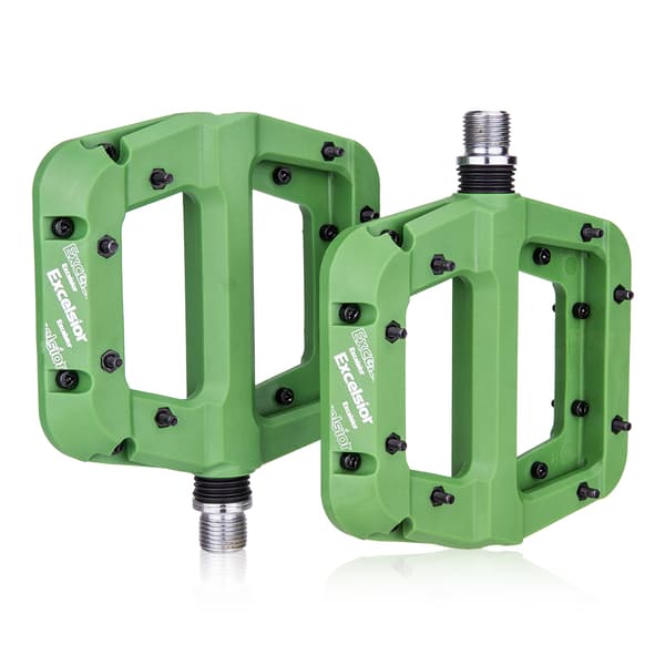 MTB Cykelpedaler, skridsikker platform, 9/16 tommer, nylonfiber