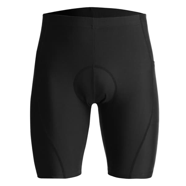 Cykelshorts til mænd med gelpolstring, åndbare, hurtigtørrende og med lommer