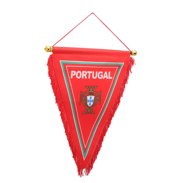 Triangulär vattentät flagga för fotbollstävling 2022, dekorativ väggmontering