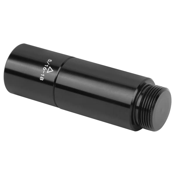 Poolkøforlænger 2oz skaftforlænger 5/16-18 tænder sort aluminium
