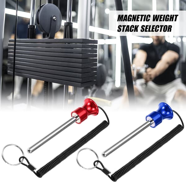 Universell magnetisk viktvalsstift för gym- och kroppsbyggnadsutrustning