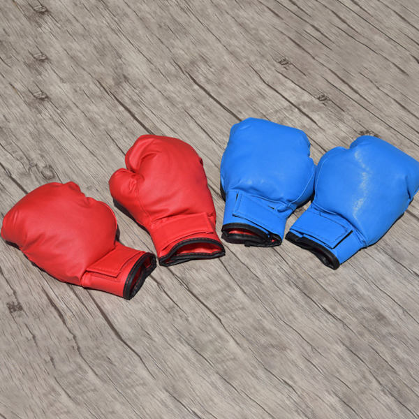 Boksehandsker til børn til træning og sparring Kickboxing med åndbart PU-læder