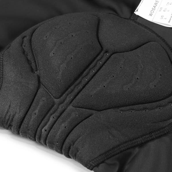 Cykelshorts för män med 3D-vadderad termisk vattentät vintercykelbyxa
