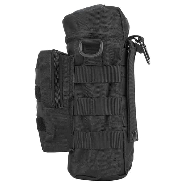 Bärbar utomhus Molle vattenflaskväska, slitstark nylon, för camping och vandring