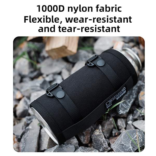 Beskyttende nylon brændstoftankdæksel - bærbart, åndbart, slagfast til camping