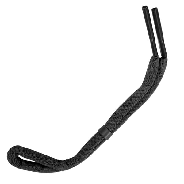 Halkfri elastisk glasögonrem, unisex, utomhussport, nylon med justerbart spänne, svart
