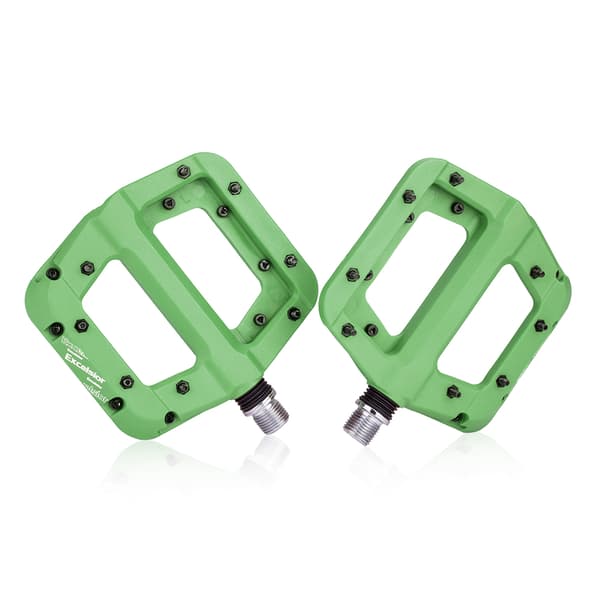 MTB Cykelpedaler, skridsikker platform, 9/16 tommer, nylonfiber