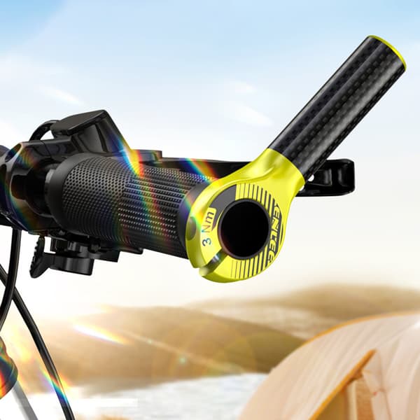 Karbonfiber sykkelstyre-ende 22,2 mm ergonomisk grep MTB