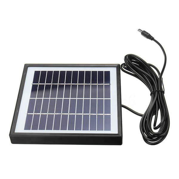 Sunpower 5W 12V Bærbart Høyeffektivt Polycrystallinsk Solcellepanel for Utendørs Bruk
