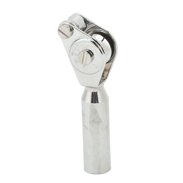 Fiskestang Rulleføring, Aluminiumslegering, Dobbelt Remskive Spids, 8 mm (0,31 tommer)