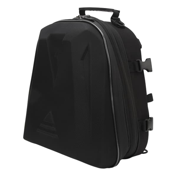 Universal Motorcykel Bagtaske, EVA Polyester, Vandtæt Hjelm Rygsæk, 20-28L, Sort