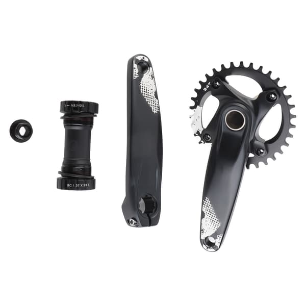 Integrerede hule tænder 34T 8-12 gear Positive og negative tænder BCD104MM til mountainbiking