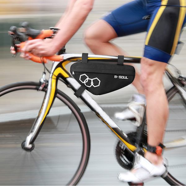 Triangulär väska för cykelns framram MTB Oxford Slitstarka förvaringsverktyg