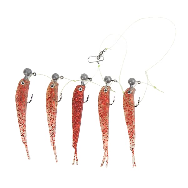Fiskesluksett med paraply og krok i rustfritt stål for mandarin, steinbit og mer