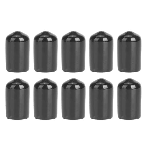 10 st hållbara gummi poolköspetsskydd 12 mm