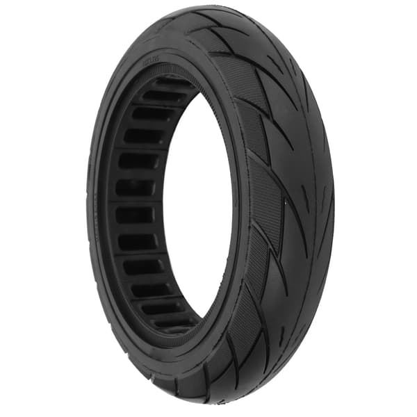 Elektrisk sparkesykkeldekk 10x2.125 tommer sklisikkert solid hjul erstatning for Ninebot F30