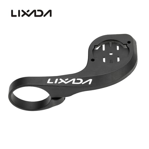 Lixada Cykelcomputerbeslag til Garmin Edge 200 500 800 med ergonomisk design - Sort/Rød/Grøn
