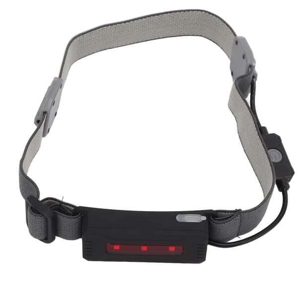Oppladbar USB COB LED Hodelykt med 3 Moduser for Camping, Sykling og Løping