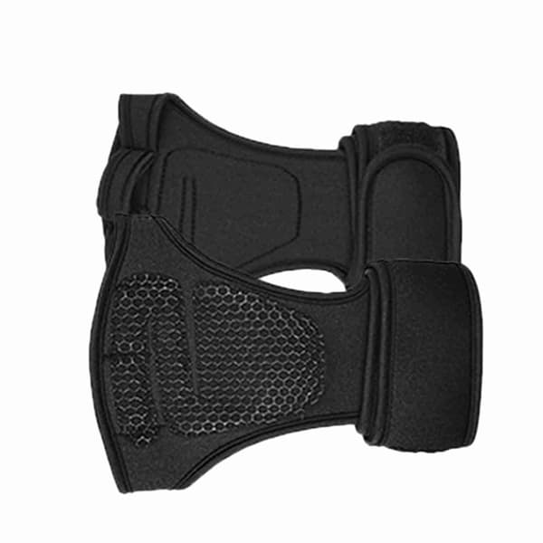 Tyngdlyftningshandskar med justerbart halkfritt handledsband för tyngdlyftning, styrkelyft och pull-ups