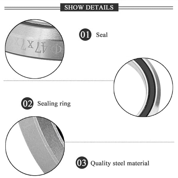 Cykel Headset Leje, Stål, 47mm, Anti-rust, Reparationsdel, Tilbehør