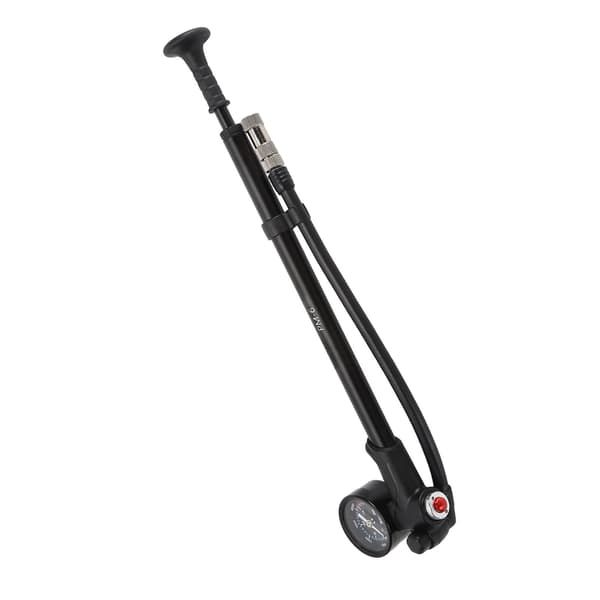 Bärbar 300PSI cykelluftpump med tryckmätare, multifunktionell och hållbar