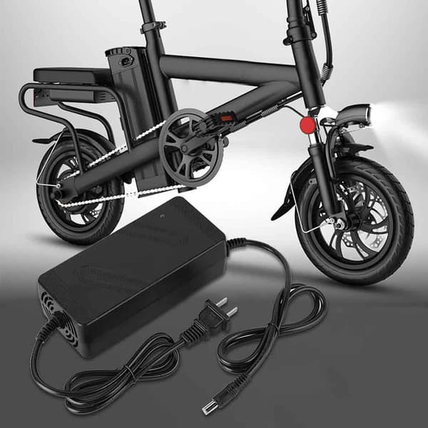 Lithium Batterioplader til El-cykel/Ebike med DC-hoved (36V/2A)