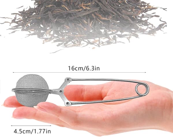 2x Tétänger - Tesilar för löste (2 stycken - Ø 4,5 cm) perfekt för en optimal bryggning hemma