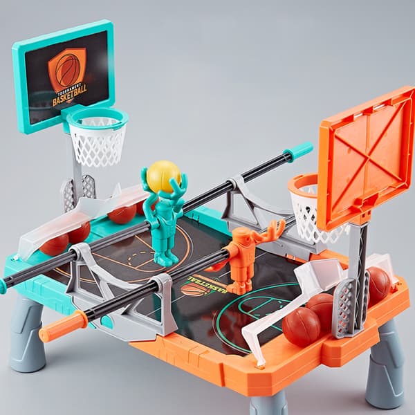 Interaktiv foreldre-barn Foosketball Bordplate Finger Spill med 2 Spillmoduser