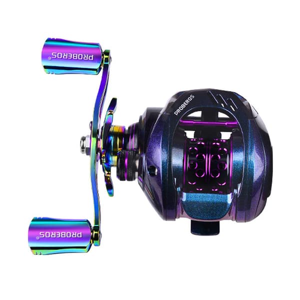 Baitcasting fiskerulle 10 kg broms 7,2:1 utväxling 5+1BB magnetiskt bromssystem