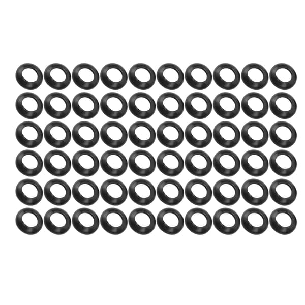 60st Silikonlindningsring för fiskespökonstruktionstillbehör 11MM