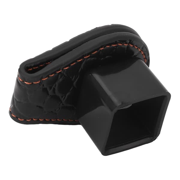 Magnetisk Billard Kridtholder Boks med Bælteclips, Aluminiumslegering, Bærbar, Sort