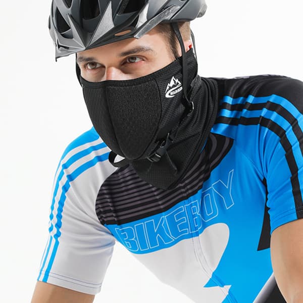 Halsdamask Andningsbart Nät UV-skydd Cykling Utomhussport