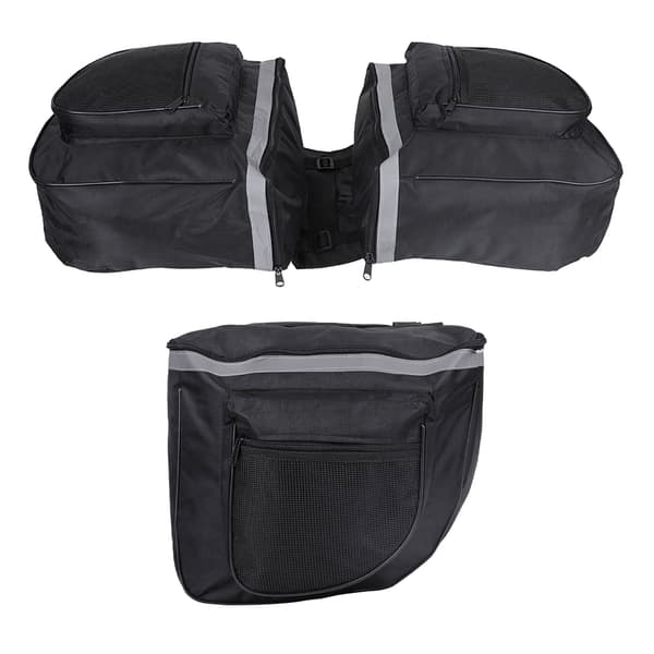 25L Vanntett Sykkelveske med Doble Sider og Refleksstriper