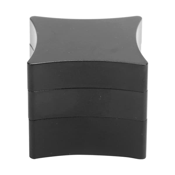 Aluminium kridtholder med klips og billardtilbehør - 3 cm/1,2 tommer, let og holdbar, sort