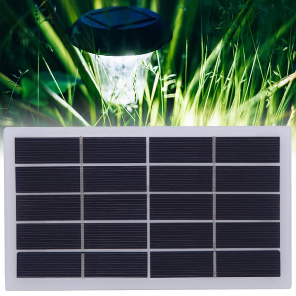 Lett 2W 5V Polysilisium Solcellepanel med Klips, 173x99x2mm, for DIY-prosjekter