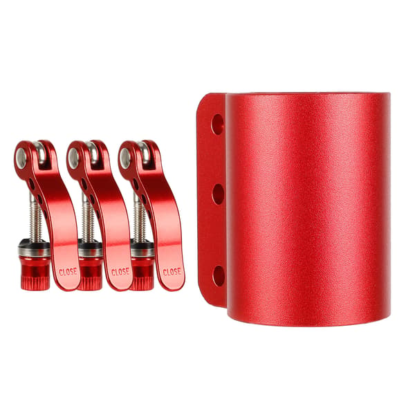 Forstærket foldespænde med stiv lås til KaaboMantis10 el-løbehjul, aluminium, quick release