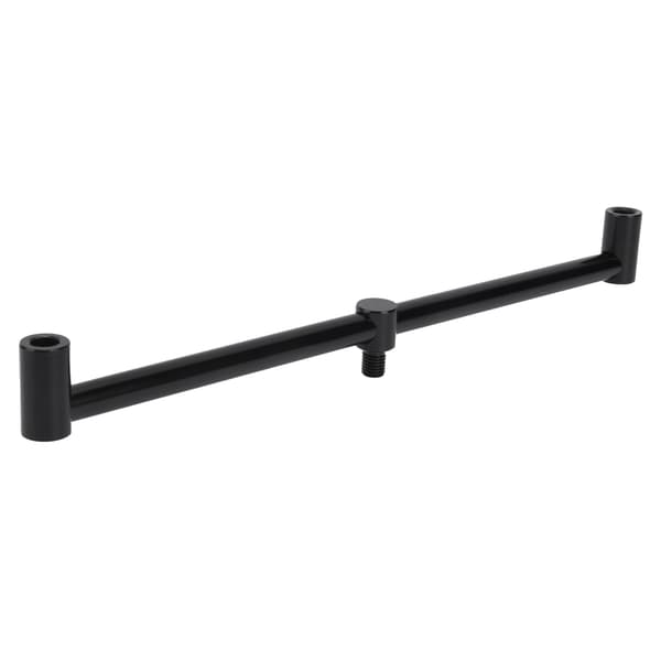 Fiskestangsholder Buzz Bar, aluminiumslegering, 2 hoveder, 30 cm, fisketilbehør