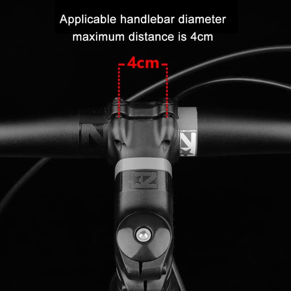 Justerbar Cykelcomputerholder med Variabel Vinkel og Udskiftelig Base til Mountain- og Racercykler