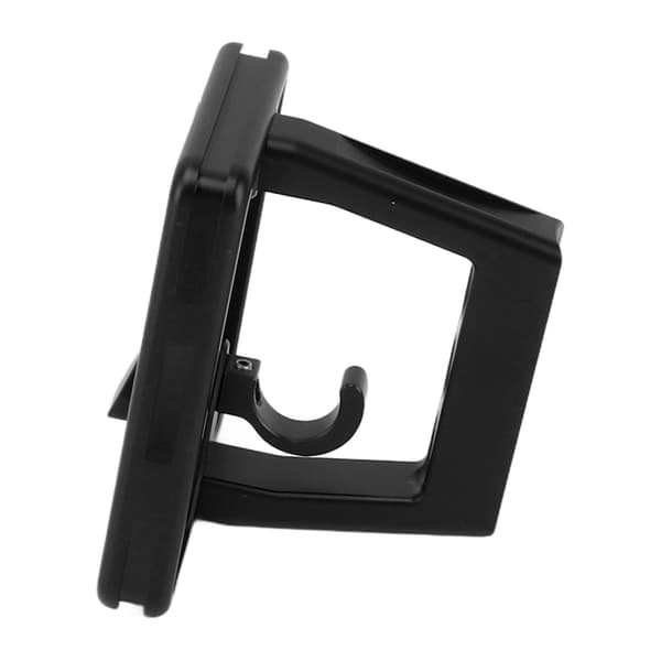 Frontbagagebærerblok til foldecykel, aluminiumslegering, 3-hullers adapter med skruer, sort