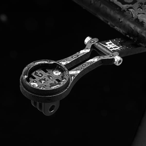 Justerbart cykeldatorfäste för styrmontering, framåt, aluminiumlegering, för landsvägs- och mountainbikes