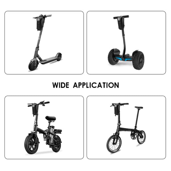 Multifunktionell regntät förvaringsväska för elscooter med krok