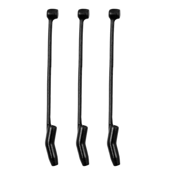 30 stk krok-slanger D Rig Aligner Karpefiske Tilbehør Terminal Tackle Kobling