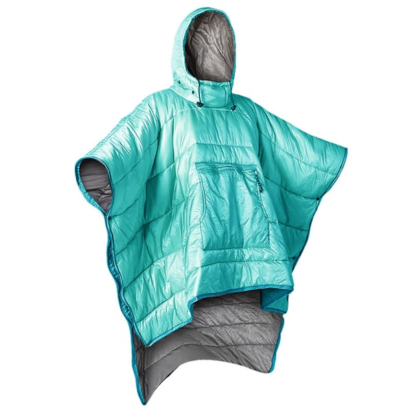 Varm vintersovsäck, bärbar cape-stil, för utomhuscamping