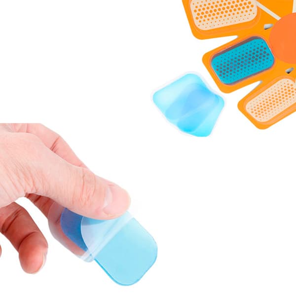Gelblade til EMS Abdominal ABS Træner Muskelstimulator Massager Plaster Erstatning